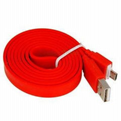 3/6/10FT Micro USB Flat Noodle Charger Cable Cord for Samsung Galaxy S3