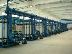 seawater desalination treatment plant