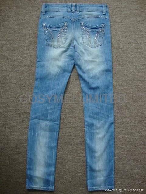 Ladies destroyed jeans  4