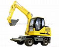 7 ton mini wheel excavator