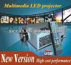 low cost led mini projector