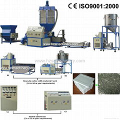 Plastic Foam/EPS Recycling Machine Line CE Approved