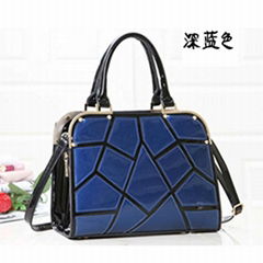 fashion women PU handbags   factory