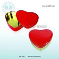 heart candy tin box