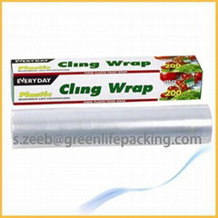 PVC cling film stretch wrap for hand wrapping