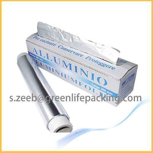 Kitchen use aluminium foil for food packing