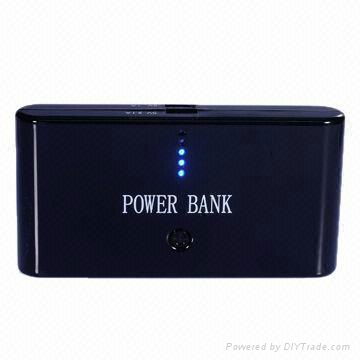 Dual USB Power Bank with 20,000mAh Capacity Charging, Used for iPad/Samsung/iPho