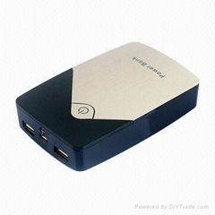 12,000mAh Battery Charger with Dual-USB