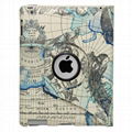 360 swivel rotating cases for ipad 2/3/4 3