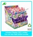 Retail Recycle Desktop Candy Trade Show Display Stands