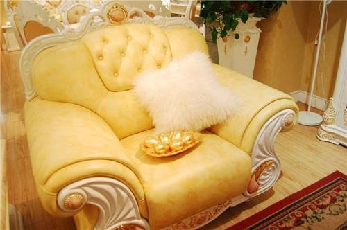 Tibet / Mongolian genuine fur chair cushion cover 1 side fur with lining