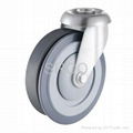 Elevator Double Ball Bearing PU Caster