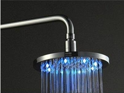 led color changing shower head 