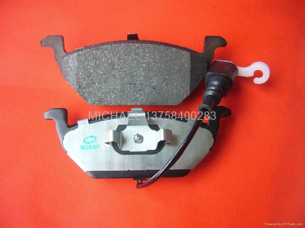 auto brake pad with ceramic formula