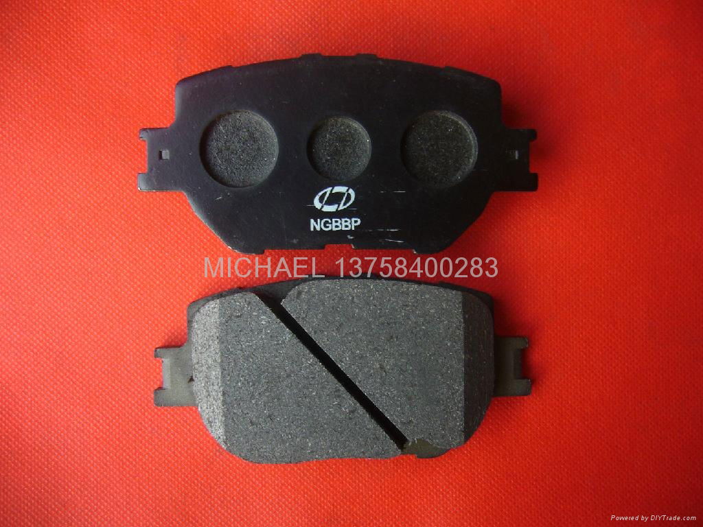 auto brake pad with ceramic formula 3