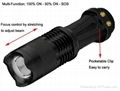 ZOOM FOCUS SYSTEM CREE Q5 ALUMINIUM TORCH 4