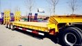 heavy duty excavator transporter lowbed semi trailer 