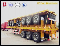 tri-alxes 40feet container transport