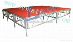 Protable aluminum stage for sale