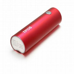 2600mah heart shaped mobile power bank