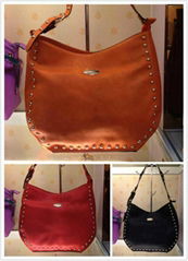 lady handbag stock