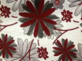 polyester printed flocking fabrics 1