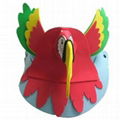 Cheap Promotional Gift Children EVA foam Hat 2