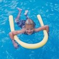 Swimming pool noodles floating pool