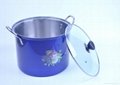 Hot sell Indian stainless steel stock pot 4