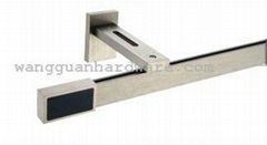 Square Curtain track-square finials