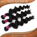 loose wave natural wavy human hair brazilian hair wholesale 4