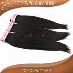 silky straight wave virgin unprocessed peru human hair