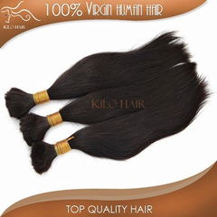 silky straight wave braiding human hair malaysian hair