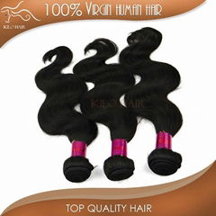 virgin brazilian natural wavy human hair