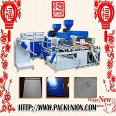 Advanced processing Air bubble film extrusion line