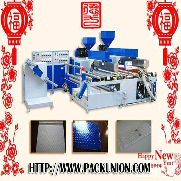 Advanced processing Air bubble film extrusion line