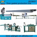 Refrigerator door gasket extrusion line 4