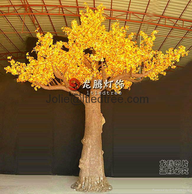 Unique Ancient led blossom tree, yellow maple trees sell 