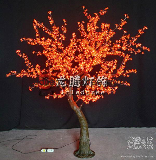 Led cherry tree, holiday decoration tree lighting  2