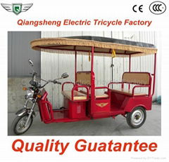 2014 new modlel eco friendly 1000W 60V Electric rikshaw