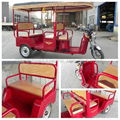 2014 new modlel eco friendly 1000W 60V Electric rikshaw 2