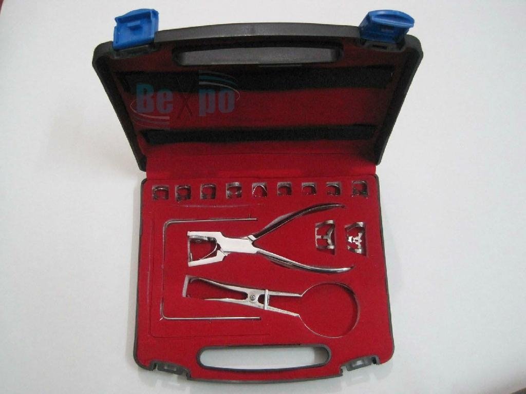 Rubber dam kit dental rubber dam instruments set