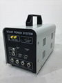 5W-20W portable DC solar home system cabinet box with controller 3