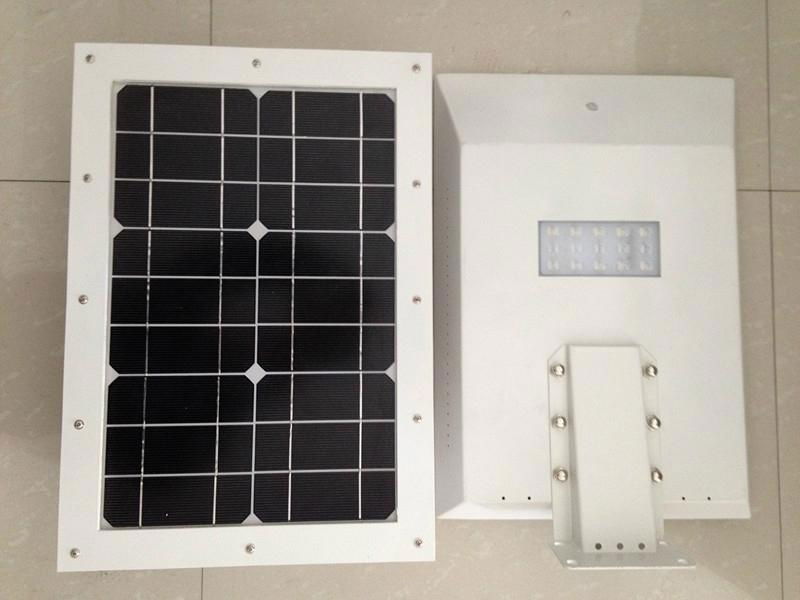 10w integrated solar led street light