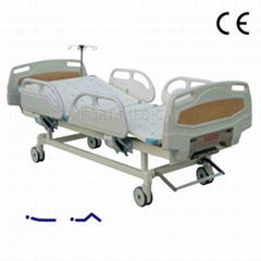 Manual 2-rocker medical petient bed