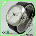 High quality watches men stainless steel watch genuine leather watch  2