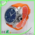 High quality stainless steel watches with 3ATM water resistant watch 