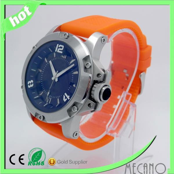 High quality stainless steel watches with 3ATM water resistant watch 