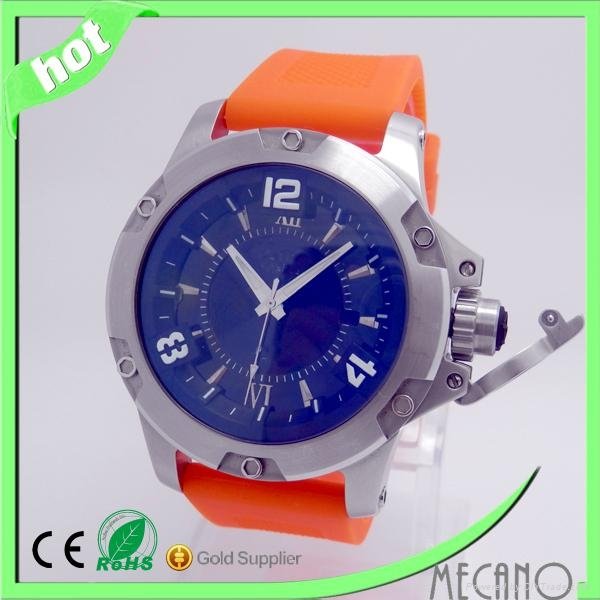 High quality stainless steel watches with 3ATM water resistant watch  3