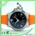 High quality stainless steel watch with 3ATM water resistant watch 3